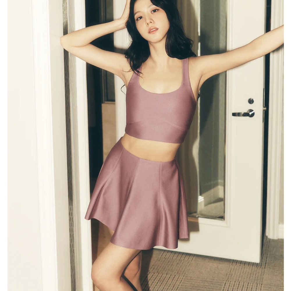 NWT ALO Airlift Down The Line Tennis Skirt